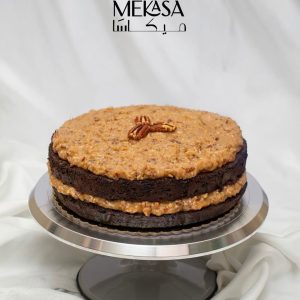 Pecan & Coconut Chocolate Cake