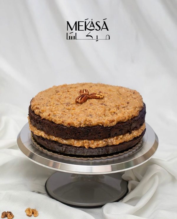 Pecan & Coconut Chocolate Cake