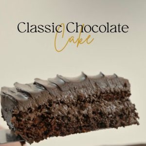 Classic Chocolate Cake (SLICE)